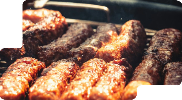 Barbecue de saucisses