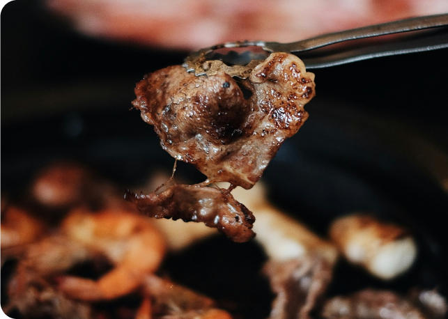 Une grillade
