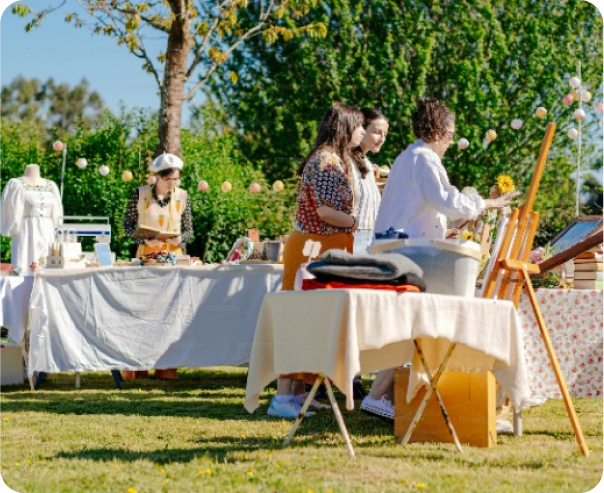 événement en plein air