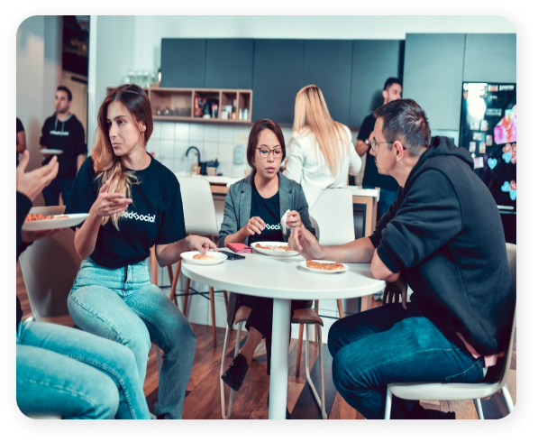 Une soirée d'entreprise