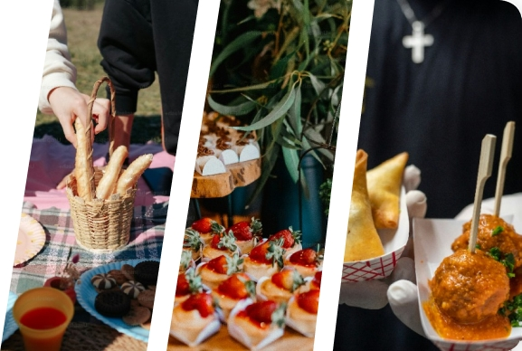 Un pique-nique parfait pour un traiteur barbecue